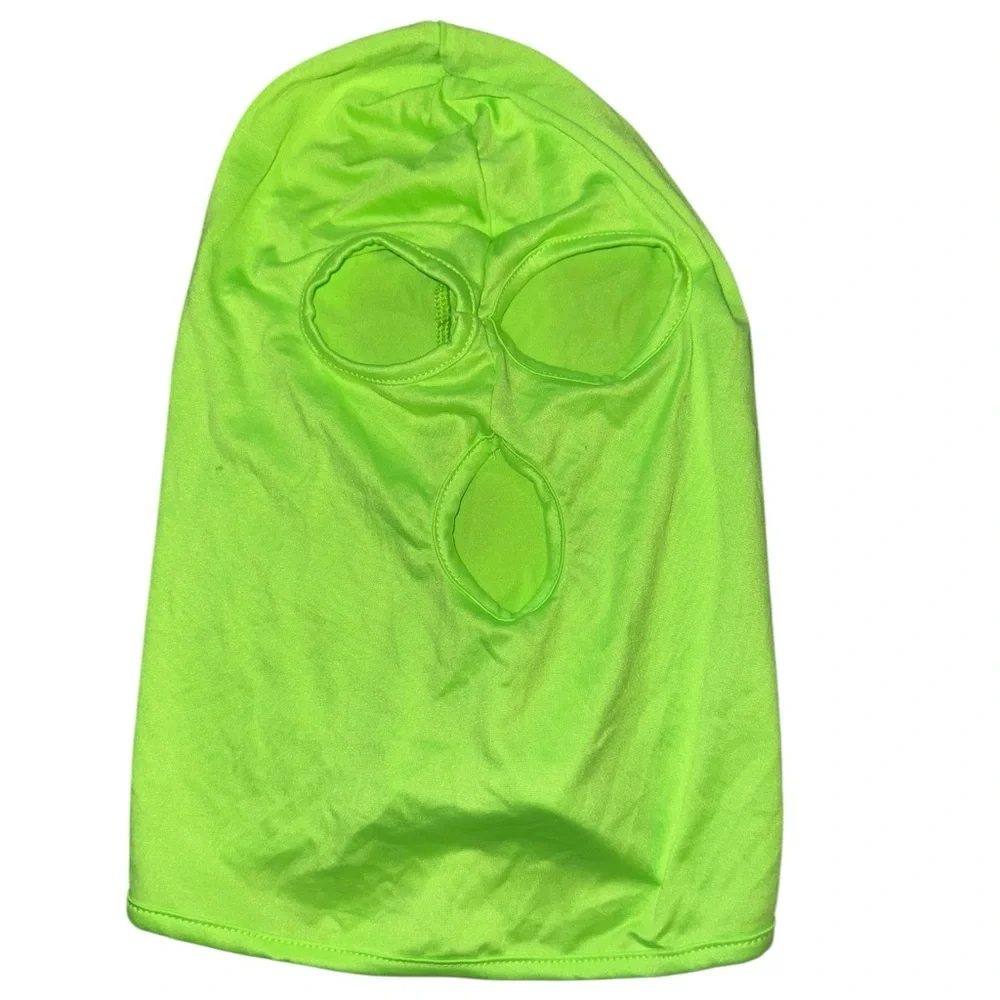 green face mask